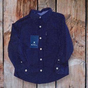 BEN Sherman Boy Button Down Shirt- NWT